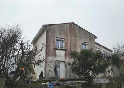 Nettoyage façade professionnelle au Landreau – rénovation extérieure